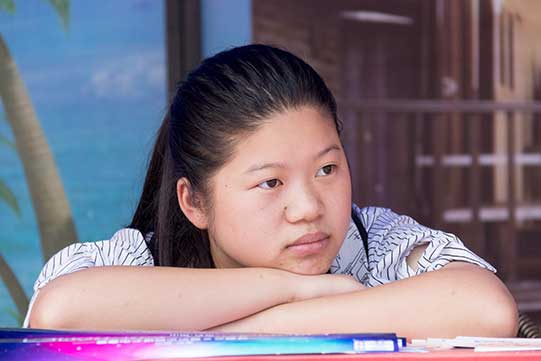 為了更快的實(shí)現(xiàn)夢想，她放棄二本，毅然報(bào)讀我校