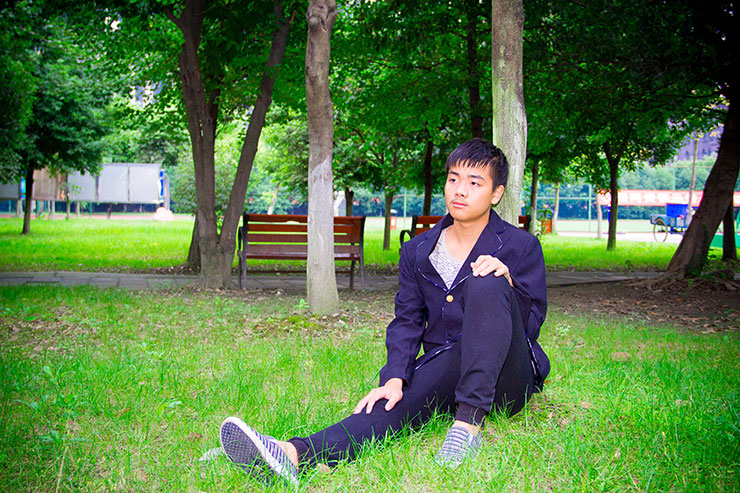 我喜歡研究電腦軟件，學(xué)校不錯(cuò)