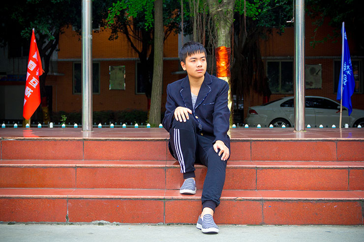 我喜歡研究電腦軟件，學(xué)校不錯(cuò)