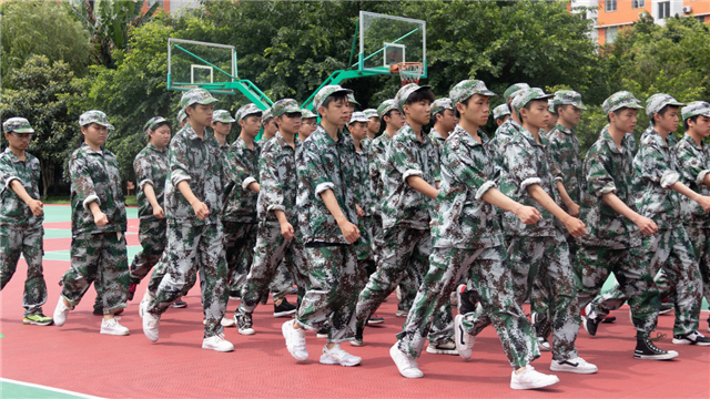 記2019年秋季新生軍訓(xùn)素質(zhì)拓展——電競專業(yè)軍訓(xùn)