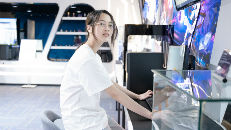 樊思彤：希望畢業(yè)后可以找到自己心儀的工作！